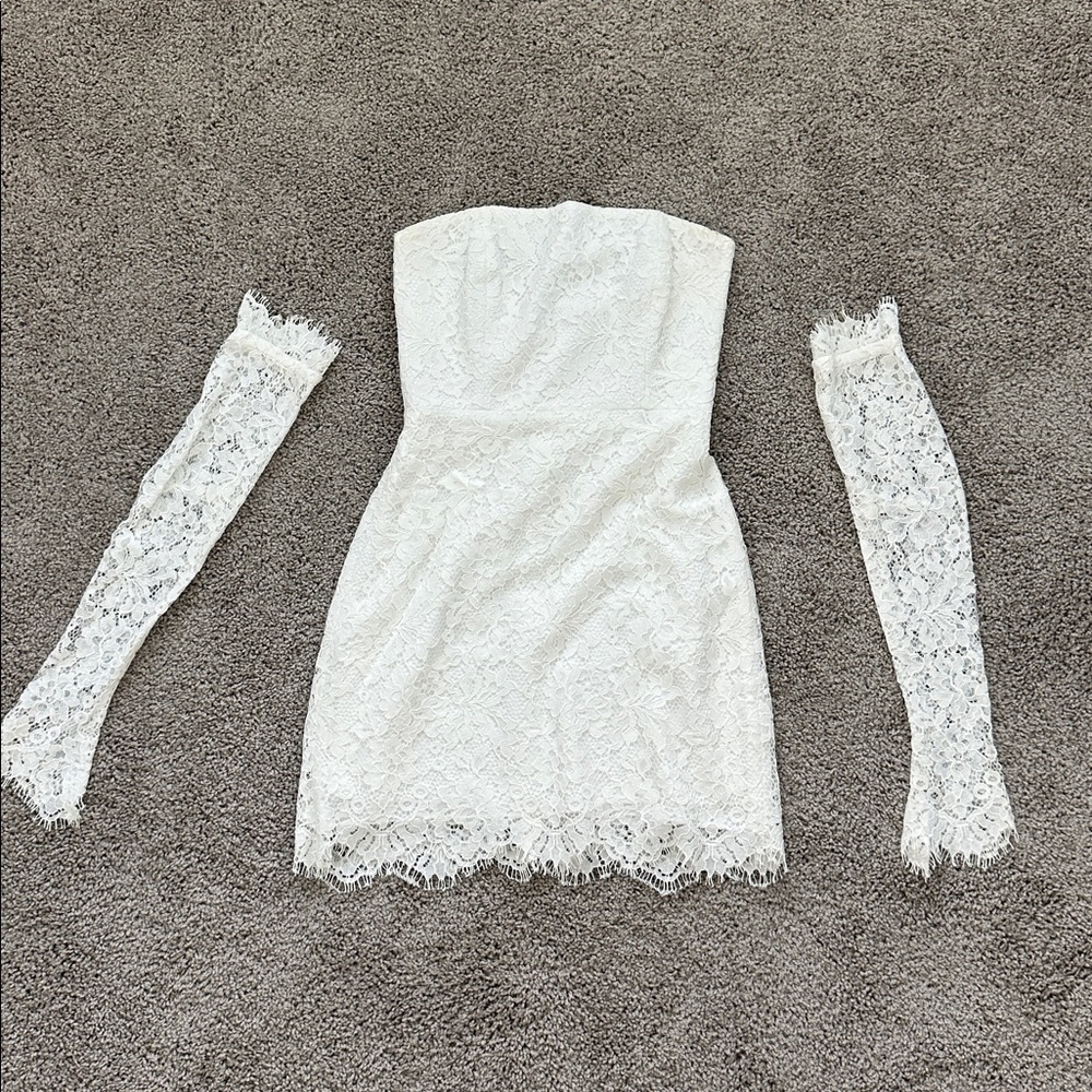 Park and Fifth Minford Mini Dress with Sleeves in Size Extra Small